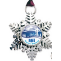 Platinum Snowflake Ornament